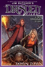 Cover for Down Town by Jim Butcher, a Harry Dresden comic.