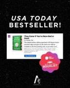 Listing for the novel THEY KNOW IF YOU'VE BEEN BAD OR GOOD by Alta Hensley at #74 on the USA Today bestseller list.